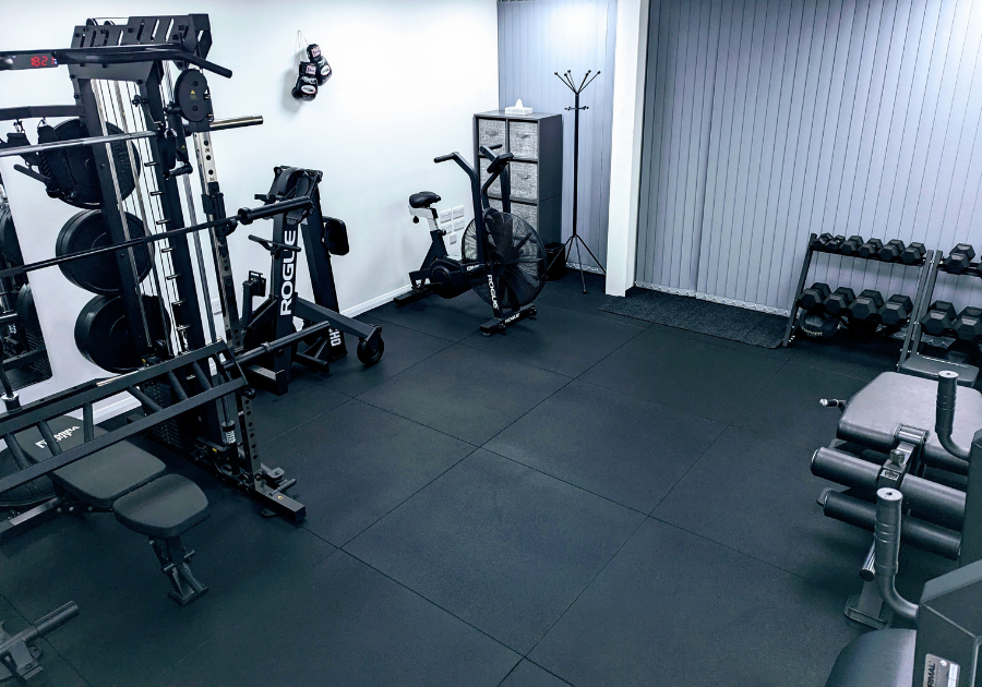 Interior of private training studio 