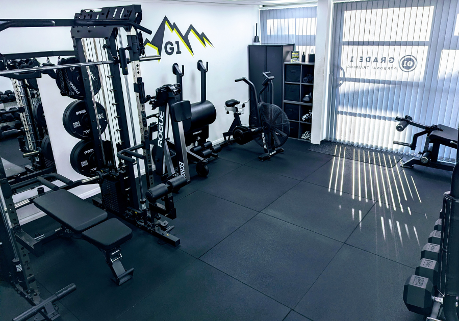 Interior of private training studio 